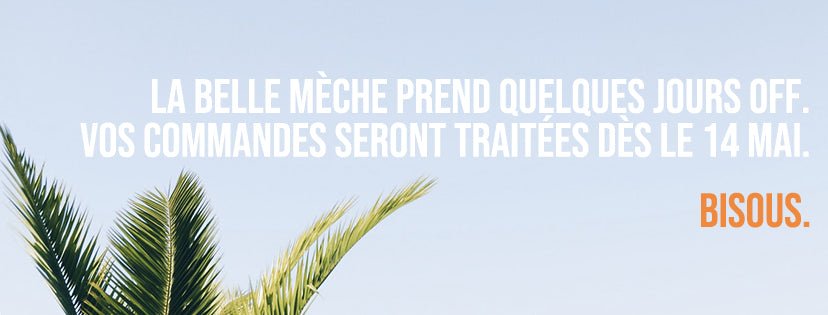 La Belle Mèche a besoin de souffler ! - La Belle Mèche