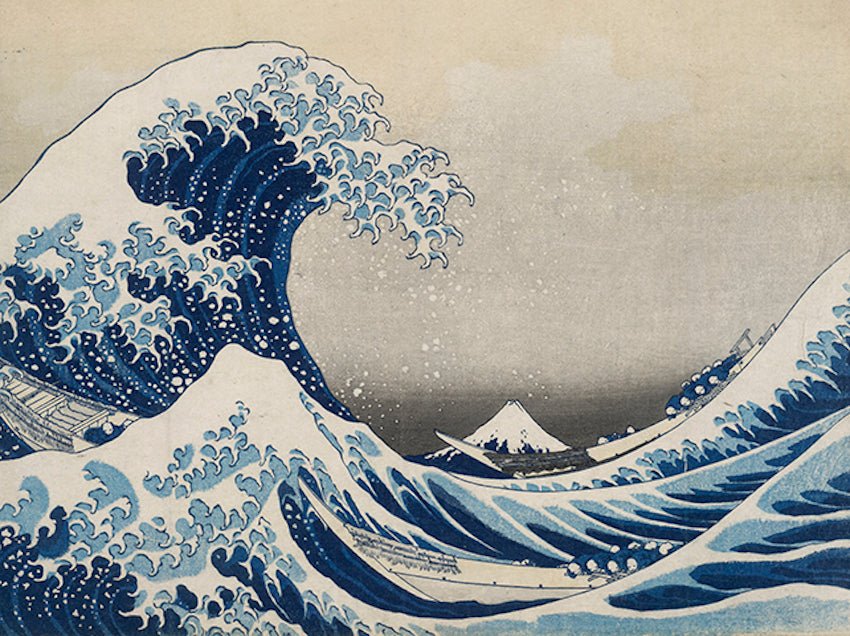 La vague d'Hokusai - La Belle Mèche