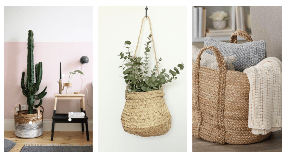 Notre coup de coeur de la semaine : le panier en osier - La Belle Mèche