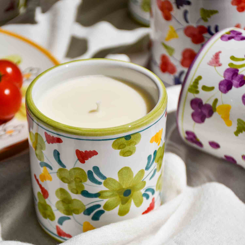 Bougie parfumée Menthe Basilic - La Belle Mèche x Molleni - La Belle Mèche