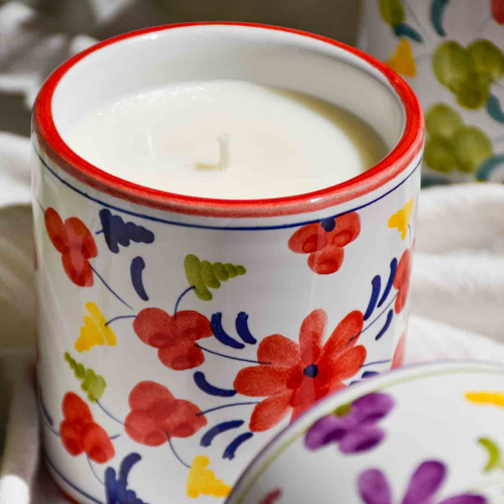 Bougie parfumée Tomate Basilic - La Belle Mèche x Molleni - La Belle Mèche