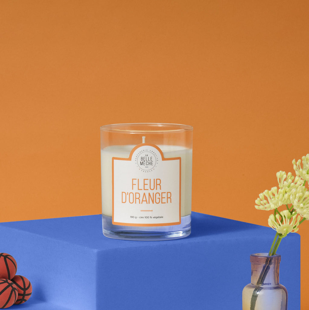 Bougie parfumée naturelle La Belle Mèche Fleur d'Oranger