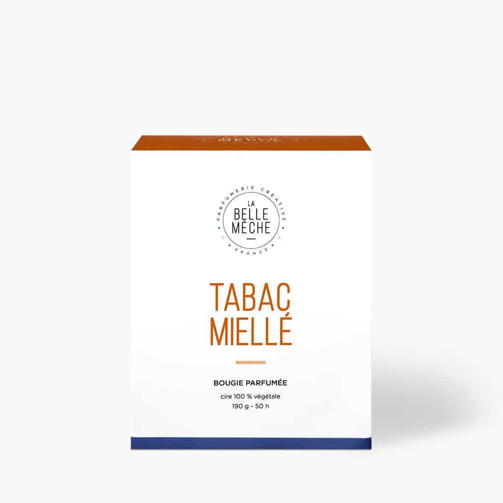 Bougie parfumée naturelle Tabac Miellé